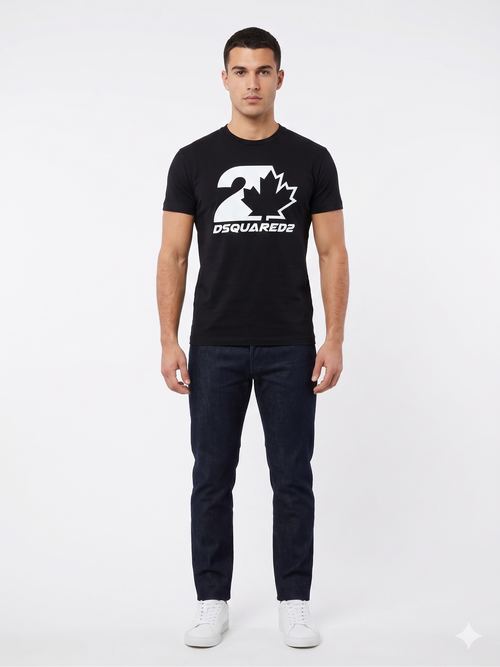 T-Shirt DS2 Uomo Nero