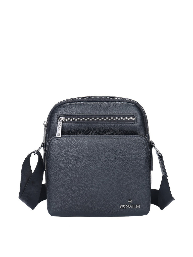 Men's Genuine Leather Sling Bag - False Model - Casual
