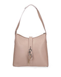 Women's Shoulder Bag - Lysane Model - 11" x 6.1" x 12.6" - Genuine Leather