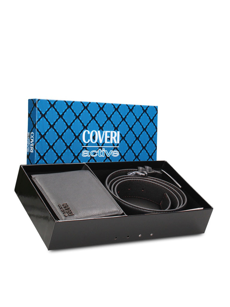 Men's Genuine Leather Wallet & Belt Set - Erevan Prime