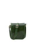 Men's Genuine Leather Shoulder Bag - False Model - Made in Italy