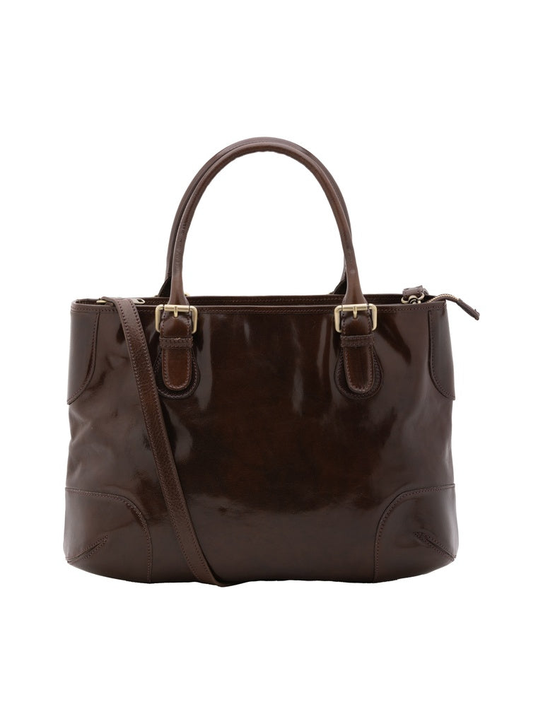 Women's Shoulder Bag - False Model - 100% Leather