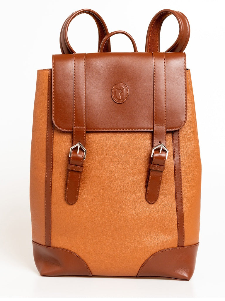 Men's Backpack Made in Italy - Alderon Chic - 100% PU Leather