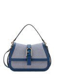 Women's Handbag - Novara Ultra Model - Canvas & Leather