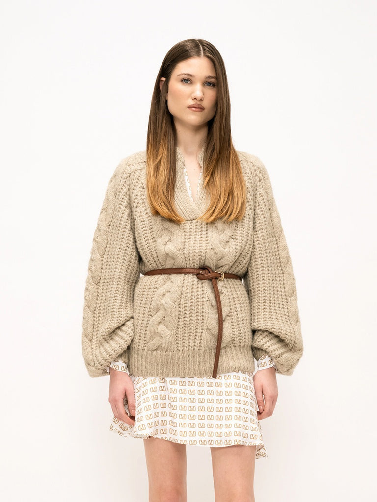 Women's Eolianna Prime Sweater - Wool, Acrylic - Made in Italy