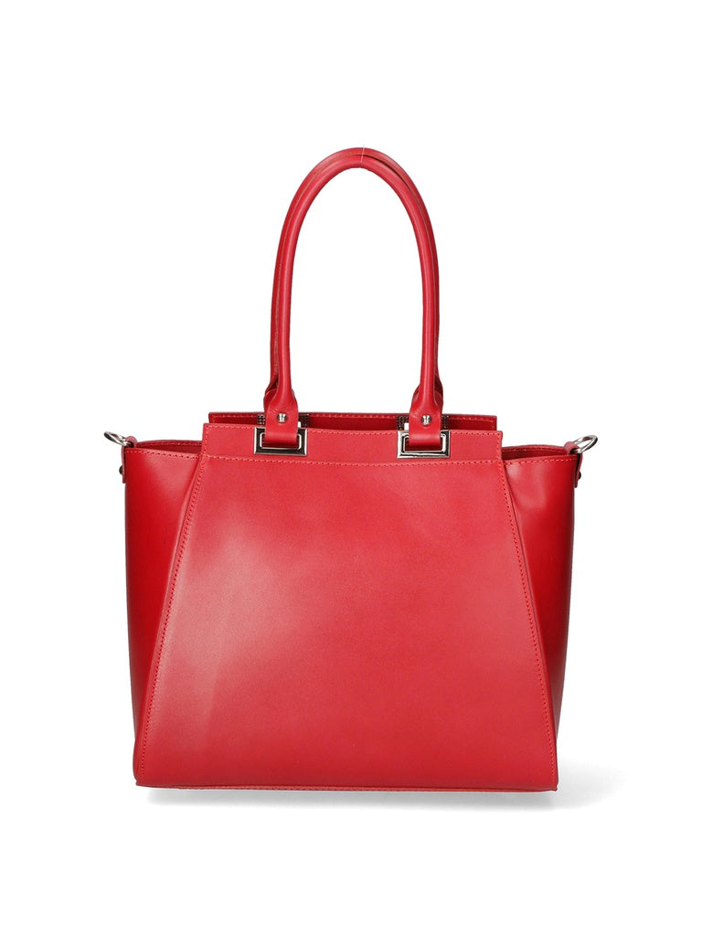 Women's Handbag - Fatima Model - 11"x6.3"x13" - 100% Leather 

(Note: I converted the cm to inches for US market consistency.)