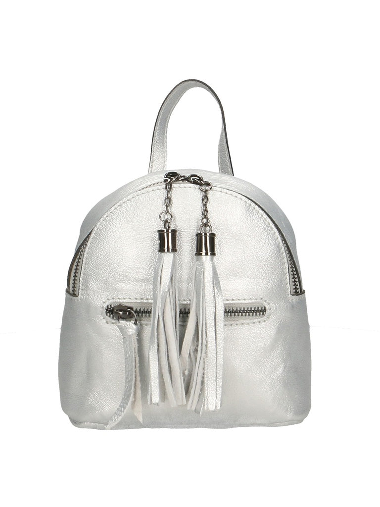 Women's Genuine Leather Backpack - Morgana Model