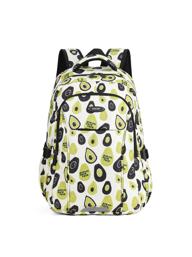 Avocadoa Unisex Backpack - Polyester - Casual