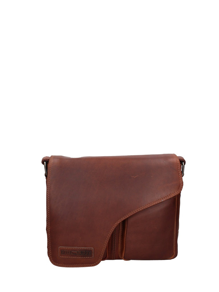 Men's Genuine Leather Sling Bag - Bromley Model