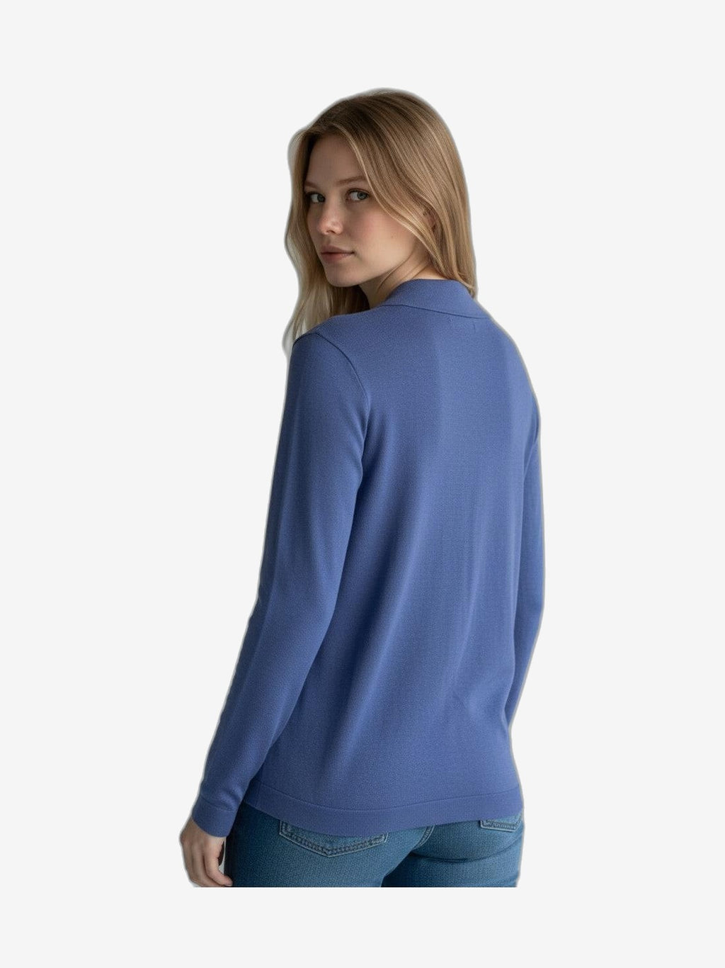 MARIUCCIA MILANO Girocollo Con Pistagna Donna Blu Cotone Girocollo