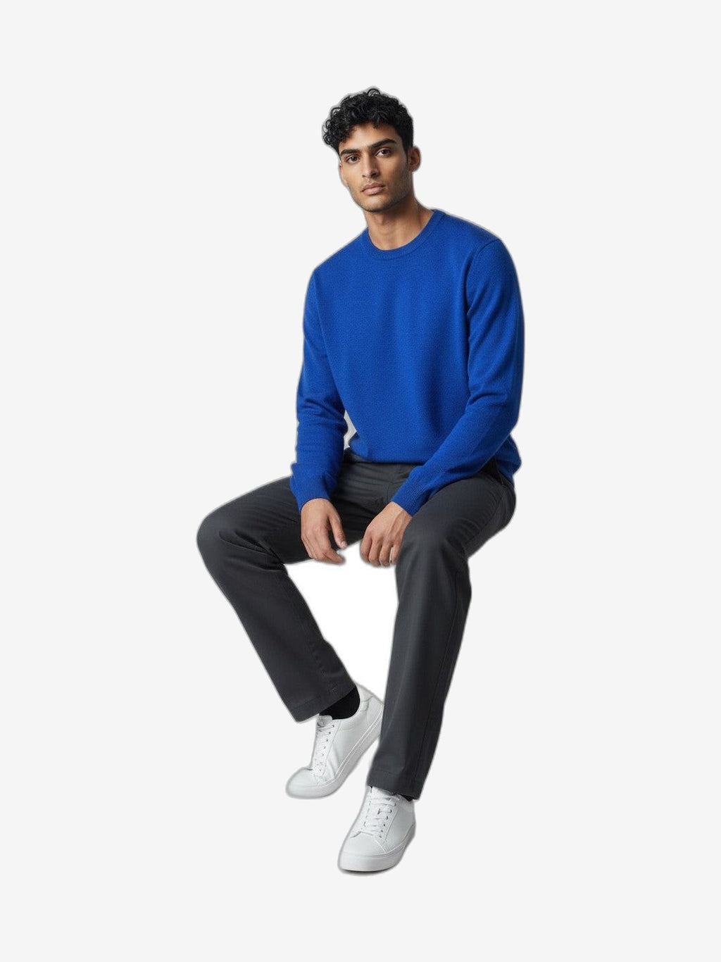 ICEBERG Col Rond Homme Encrebleu Col Rond