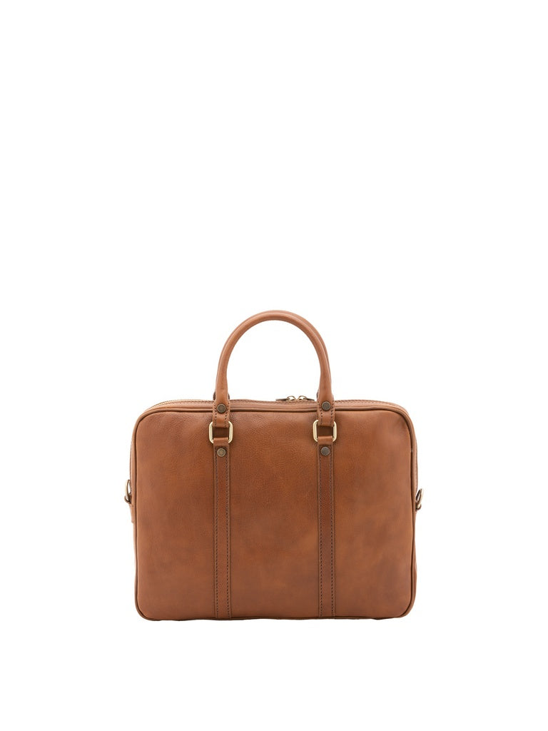 Genuine Leather Unisex Handbag - False Model - Made in Italy