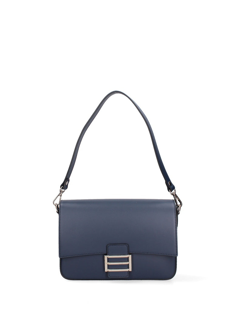 Women's Made in Italy Shoulder Bag - Morea Nova Model - 100% Leather