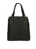 Men's Genuine Leather Shoulder Bag - False Model - Convertible