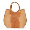Women's Handbag - Elda Model - Genuine Crocodile Leather