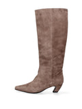 Women's Suede High Boots - Aurelia Nova Model - Casual