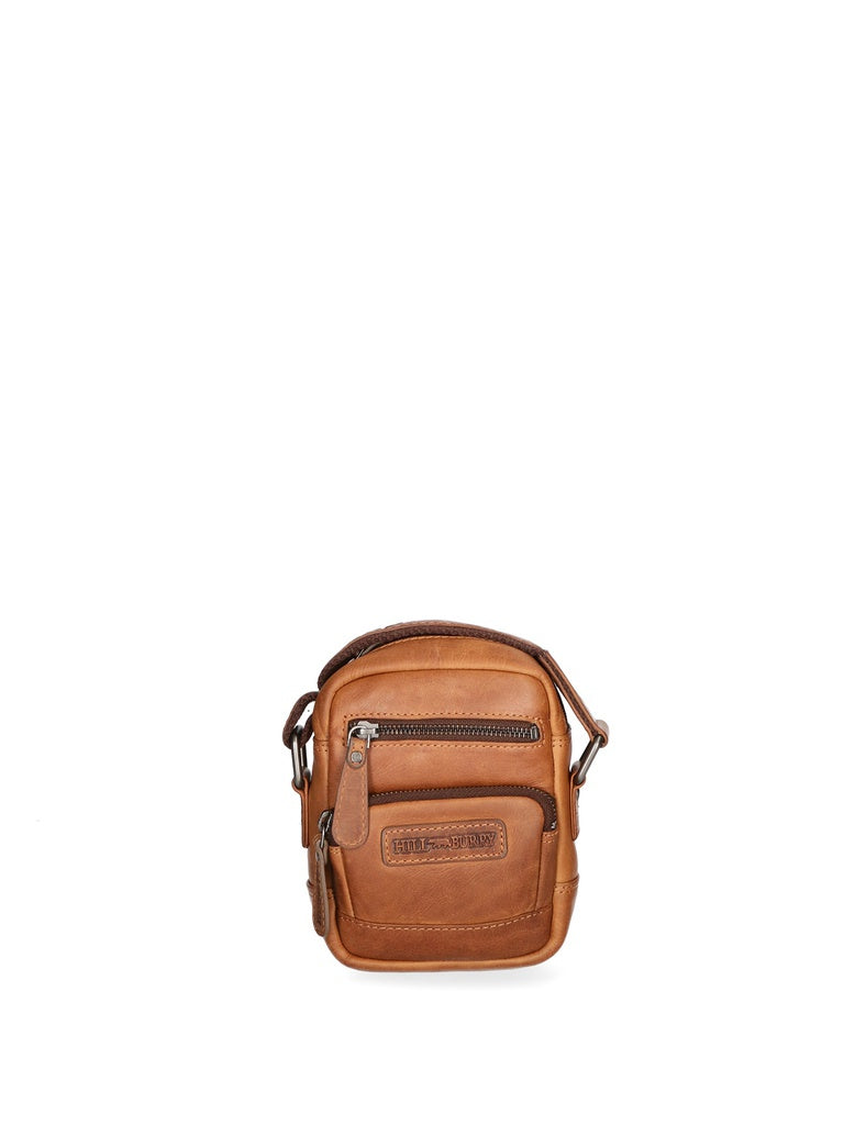 Men's Genuine Leather Shoulder Bag - False Model - Casual