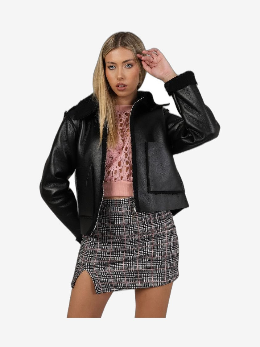 LONCA Giubbotto Donna Nero
