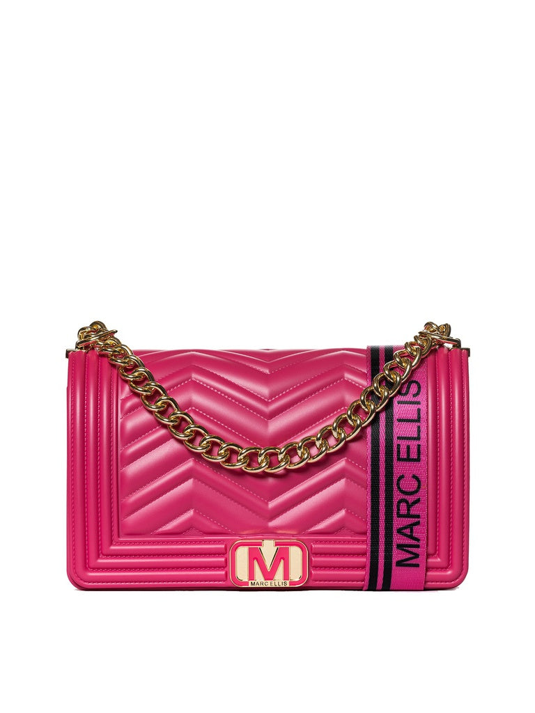 Women's Shoulder Bag - Auriela Chic Design - Rubber