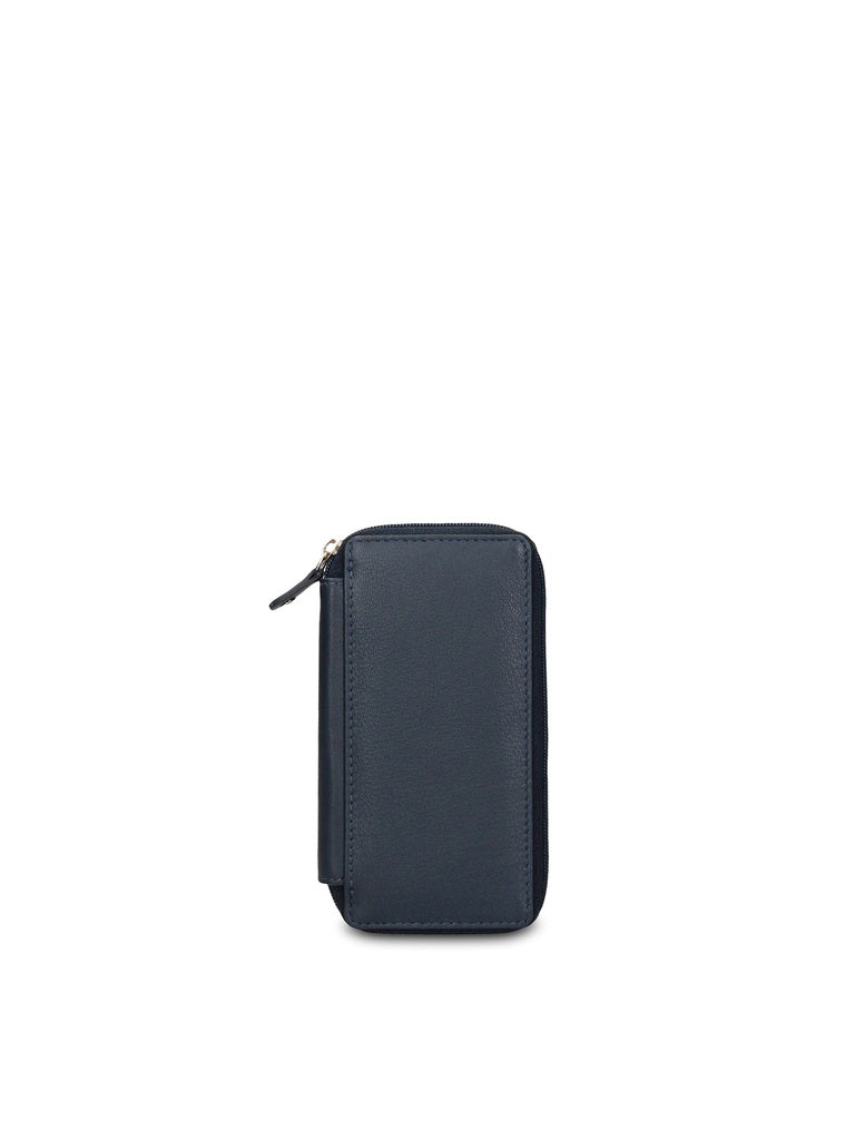 Men's Genuine Leather Keychain - Erebus Lux Model - With Zip