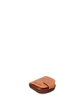 Men's Genuine Leather Wallet - False Model - Zip Closure