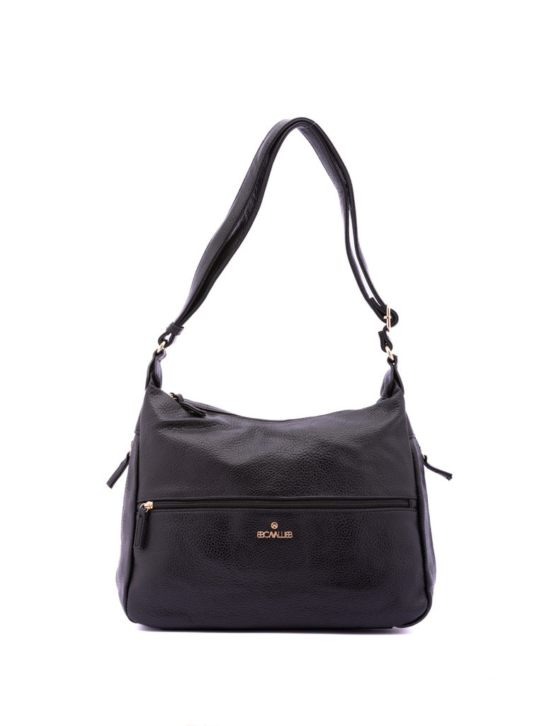 Women's Shoulder Bag - False Design - Faux Leather