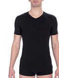 Men's Cotton/Elastane Blend T-Shirt - False Fit - Size L