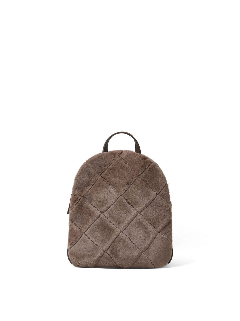 Velvetine Women's Backpack - Polyurethane + Polyester