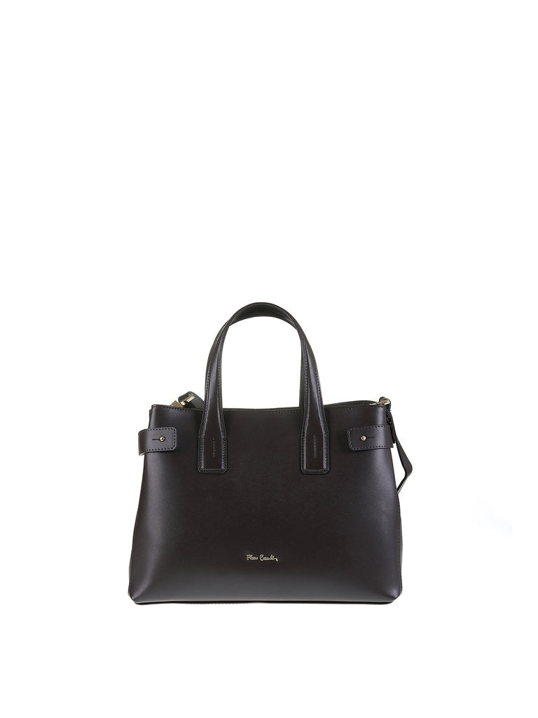 Women's Handmade Leather Handbag - Made in Italy - Emberly Nova Model - 100% Leather