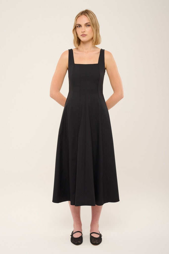 Woman's Celeste Lux Dress - Made in Italy - Cotton & Elastane