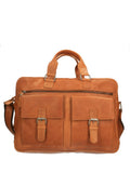 Men's Handbag - False Model - Genuine Calf Leather