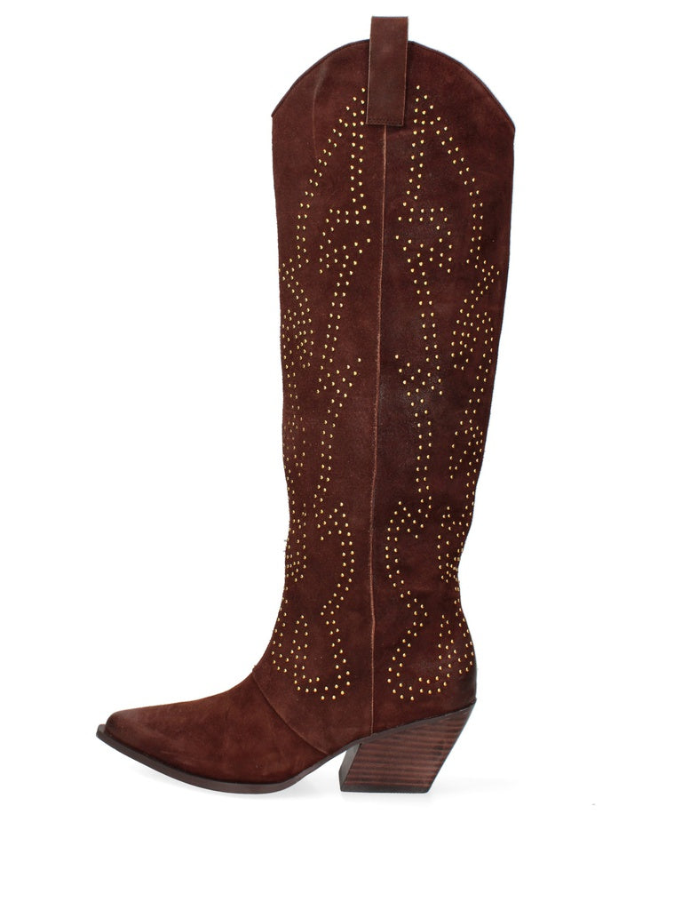 Women's Genuine Leather High Boots - Novara Ultra Model - Casual