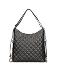 Convertible Shoulder Bag to Backpack - False Model - Genuine Leather