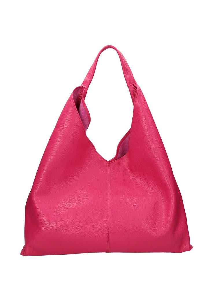 Women's Shoulder Bag - Ginger Model - Genuine Leather