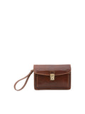 Men's Genuine Leather Handbag - False Model - 100% Leather