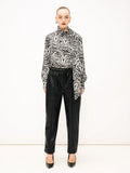 Women's Pants Made in Italy - Nerissa Model - 100% Polyurethane