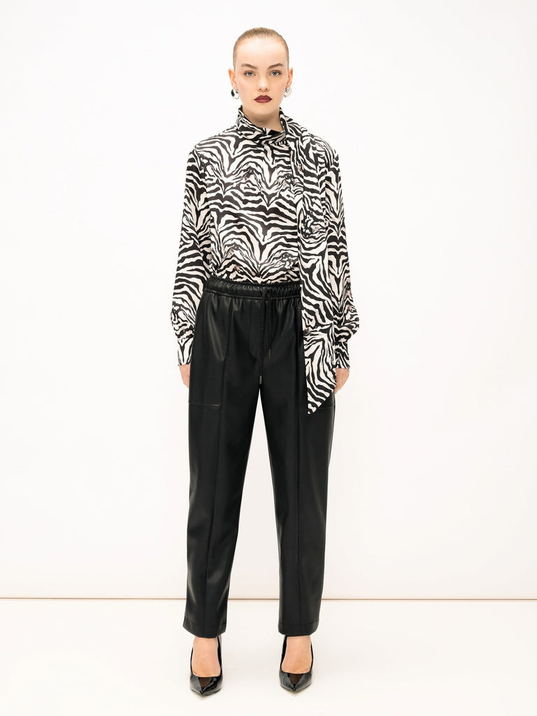Women's Pants Made in Italy - Nerissa Model - 100% Polyurethane
