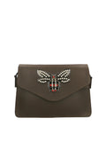 Women's Shoulder Bag - Alethea Model - Genuine Leather