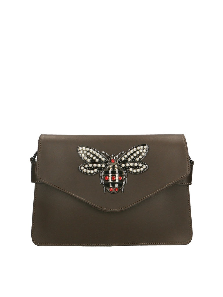Women's Shoulder Bag - Alethea Model - Genuine Leather