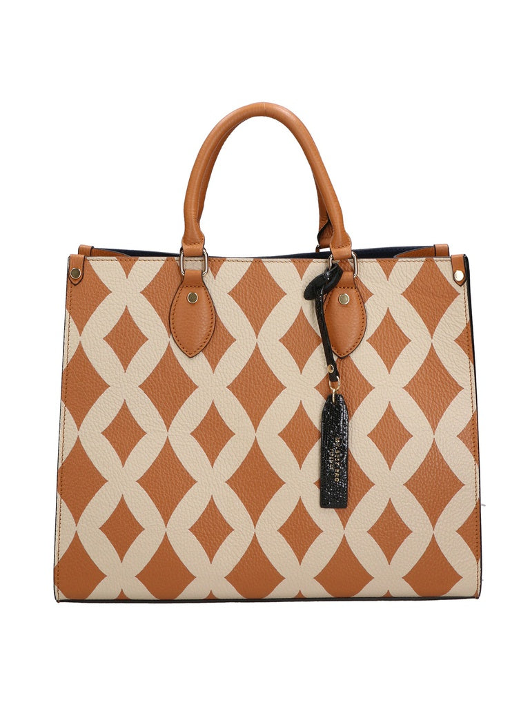 Women's Handbag - False Model - Genuine Leather