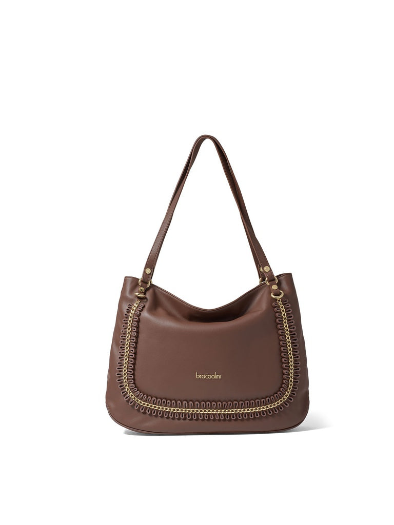 Women's Shoulder Bag - Ultra Ivy Model - Genuine Leather