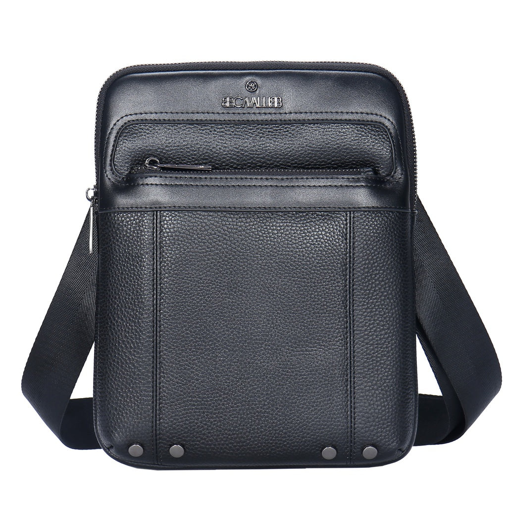 Shoulder Bag for Men - Caspian Pro Model - Genuine Leather