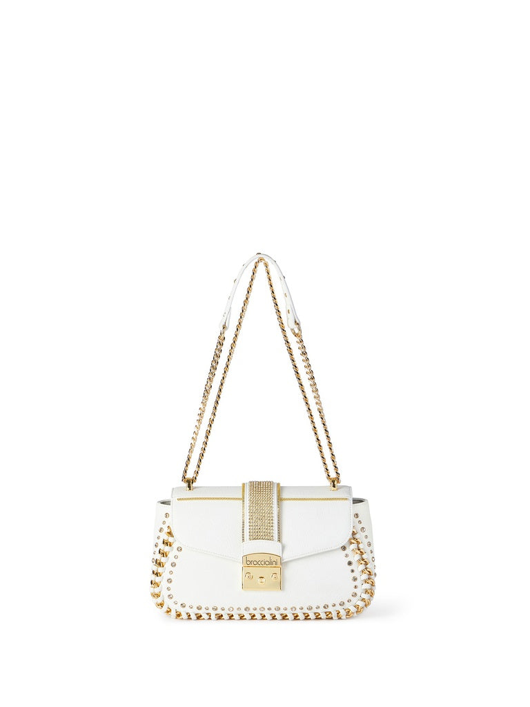 Women's Shoulder Bag - Valeria Nova Design - Textile & Polyester