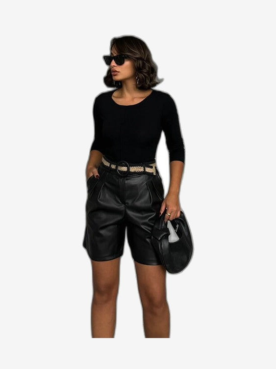 LONCA Short Femme Noir