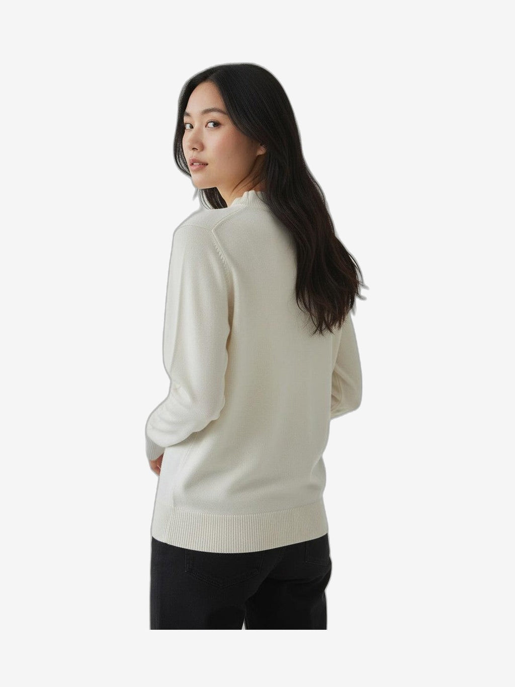 MARIUCCIA MILANO Lupetto Donna Blu Cotone Girocollo