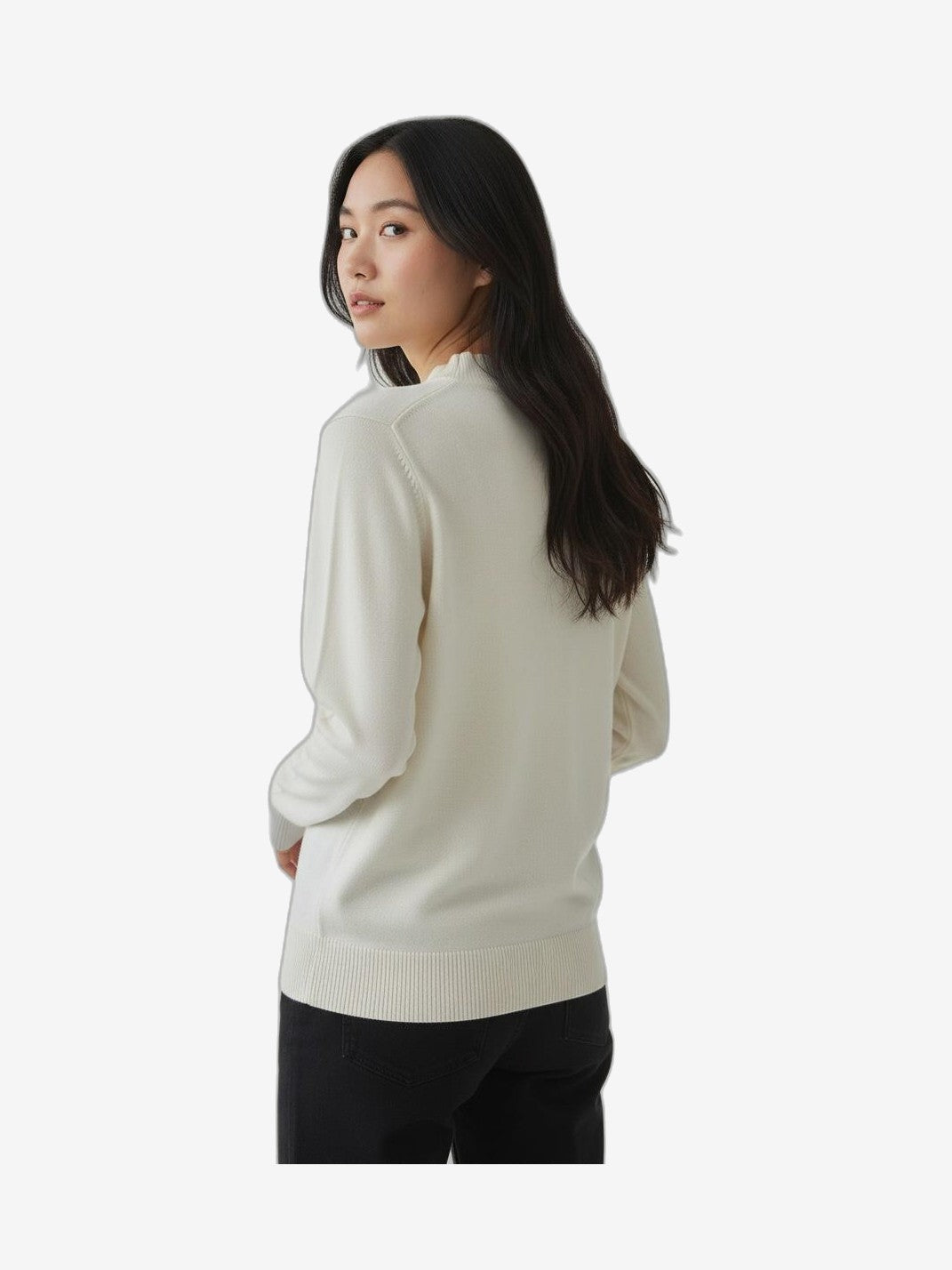 MARIUCCIA MILANO Lupetto Donna Blu Cotone Girocollo