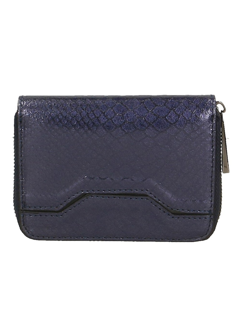 Women's Genuine Leather Wallet - Nohemi Model - Zip Closure