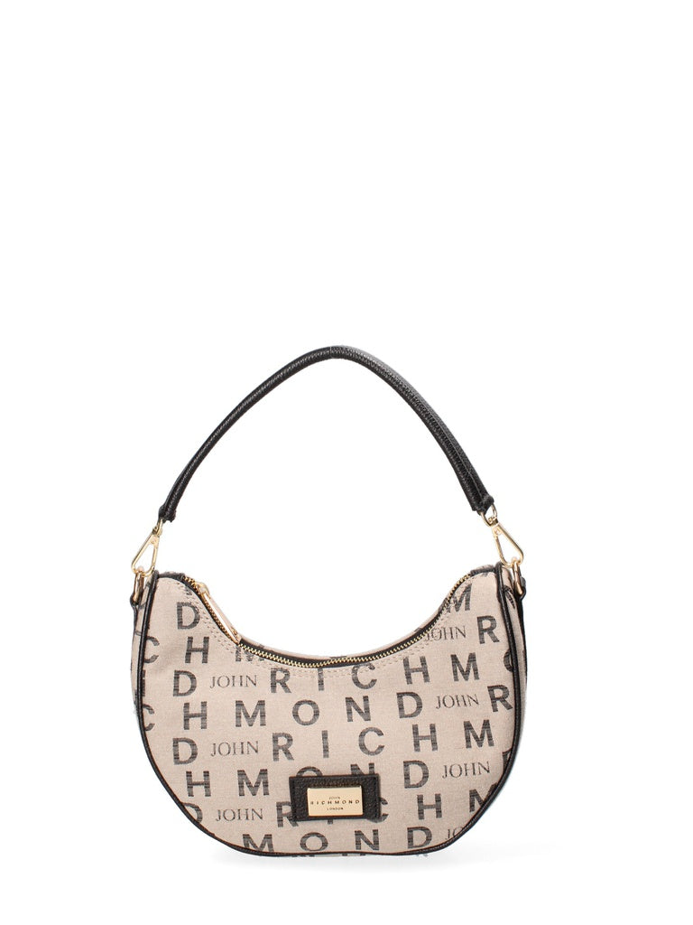 Women's Shoulder Bag - Made in Italy - Edera Nova Model - 100% Fabric