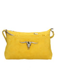 Women's Shoulder Bag - Embera Elite Model - Genuine Suede Leather