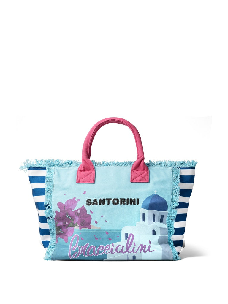 Women's Handbag - Thalassa Model - 100% Cotton